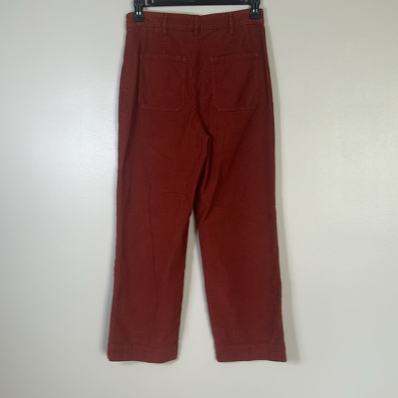 Marine Layer Bridget Cord Barn Red Pants - Picture 3 of 15
